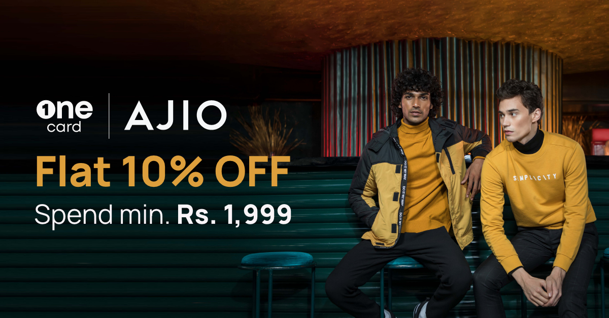 Get 10% discount on shopping at AJIO