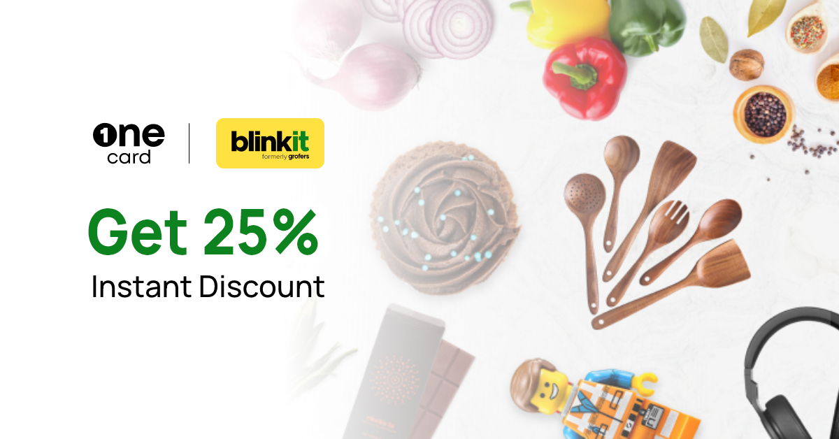 Save on your grocery shopping at blinkit (formerly Grofers)
