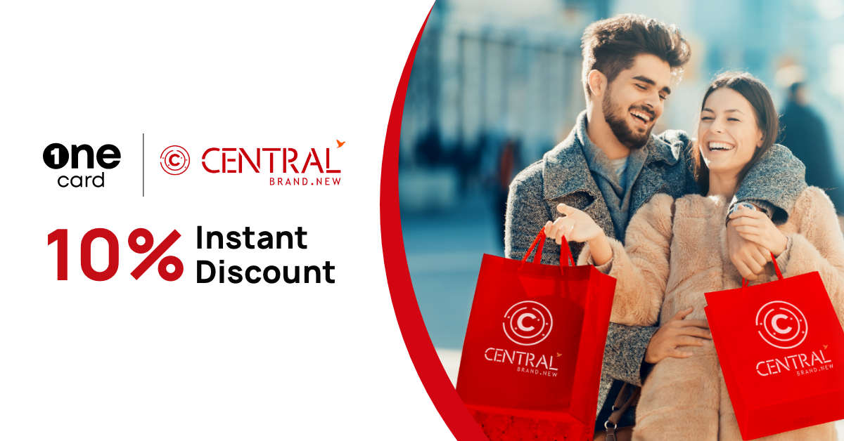 Get additional 10% off at Central