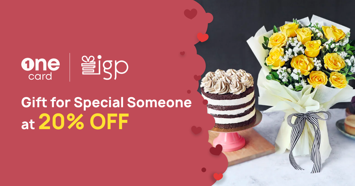 Get 20% off on a minimum purchase of Rs. 1,200 at IGP
