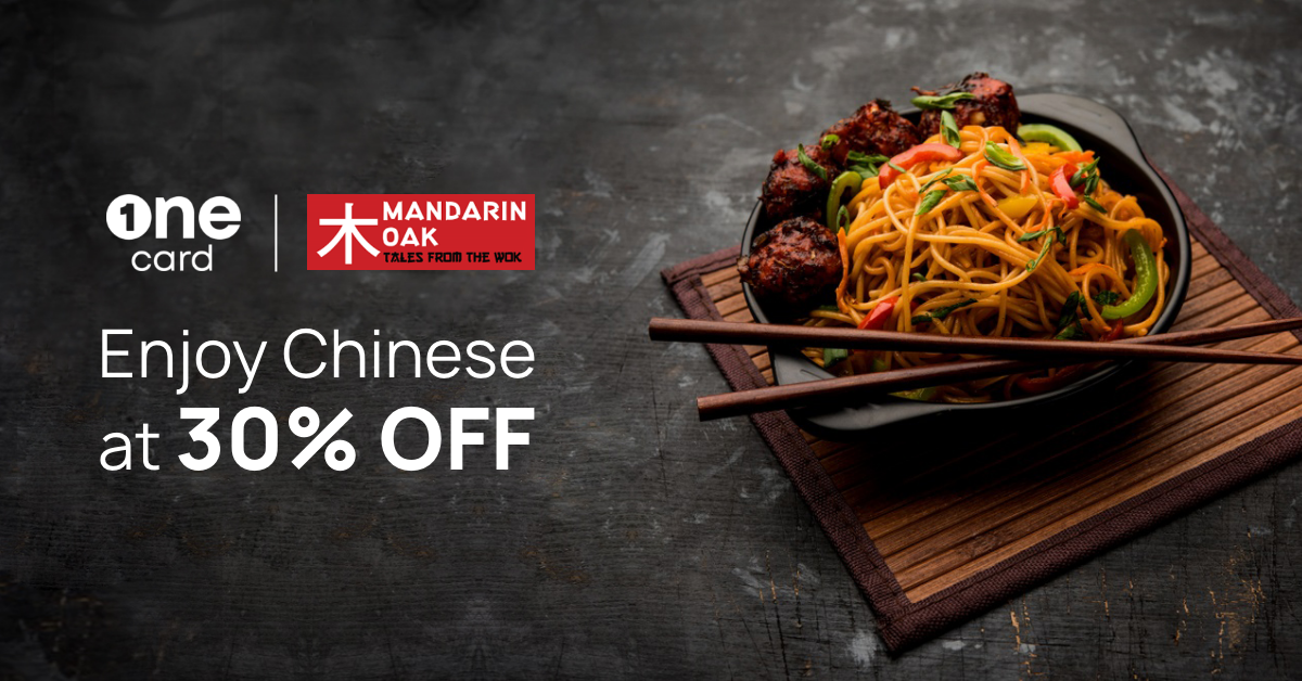 Get 30% off on heavenly Chinese meals at Mandarin Oak