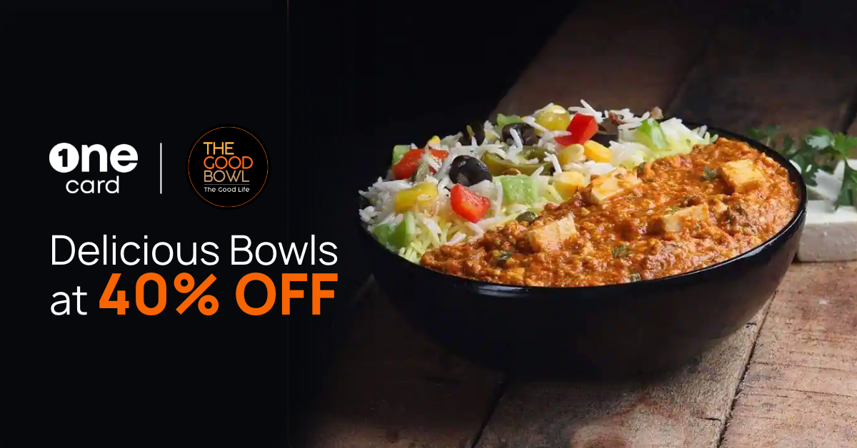 Get 40% off on delicious fusion bowls at The Good Bowl