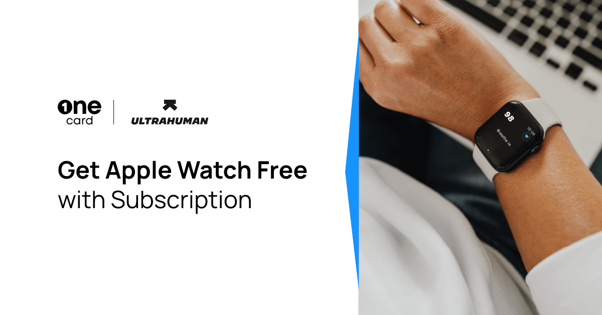Get a free Apple Watch 6 with an Ultrahuman subscription