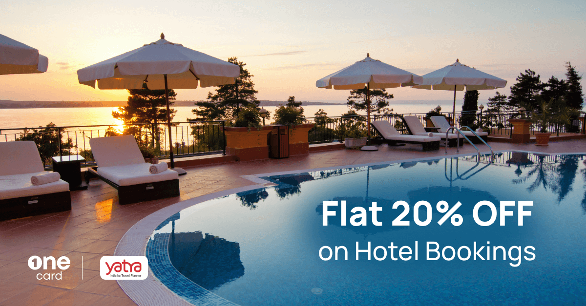 Get up to Rs. 10,000 off on hotel and holiday bookings at Yatra