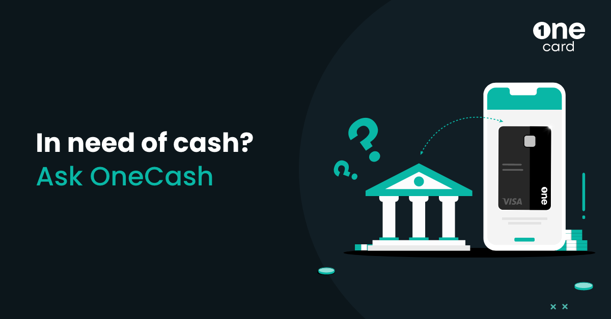 Introducing OneCash - get cash in 30 seconds