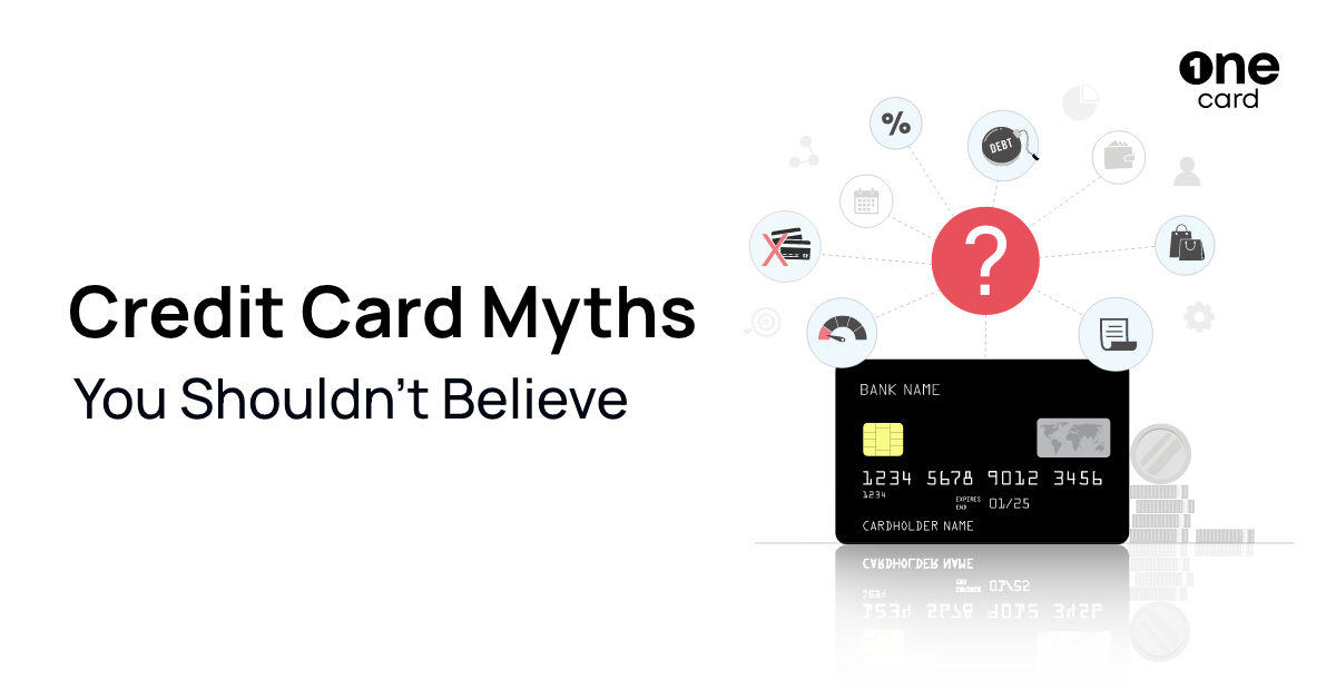​​5 Common Credit Card Myths Busted
